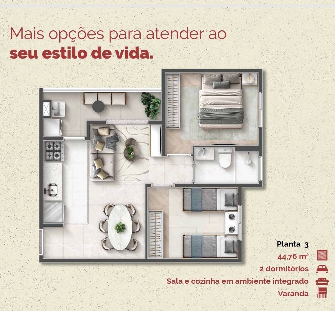 Apartamento, 20 quartos, 44 m² - Foto 10