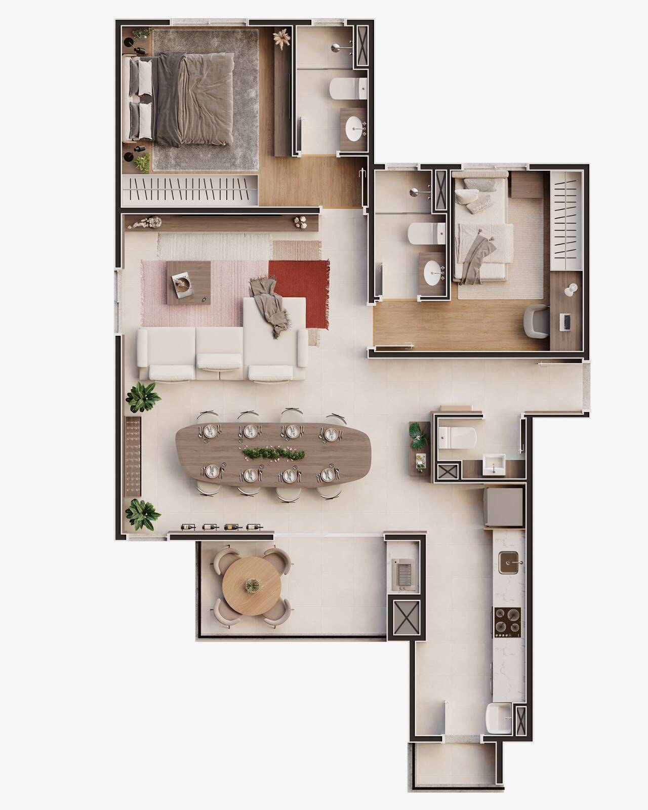 Apartamento, 1 quarto, 50 m² - Foto 27