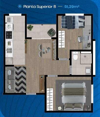 Apartamento, 2 quartos - Foto 26