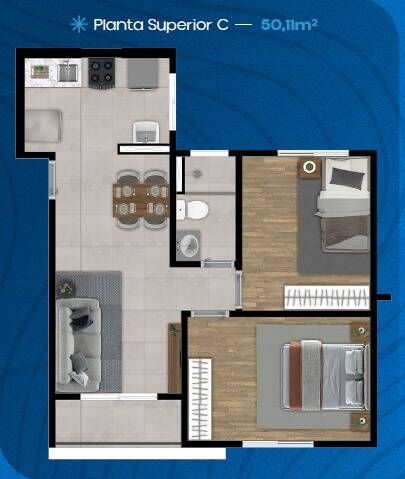 Apartamento, 2 quartos - Foto 35