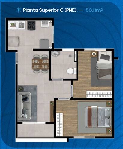 Apartamento, 2 quartos - Foto 38